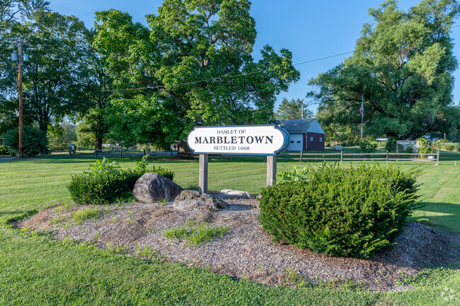 Welcome to the Hamlet of Marbletown, settled in 1668.