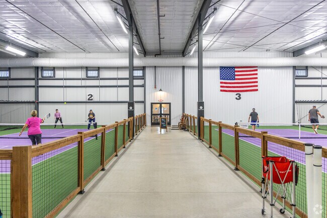 The Picklebarn has several courts and spaces in their large, indoor facility in Mankato, MN.