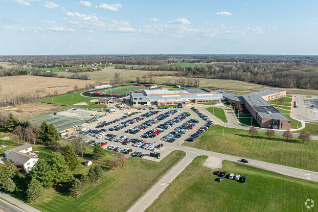 Cedar Springs High School has a student teacher ratio of 23 to 1.