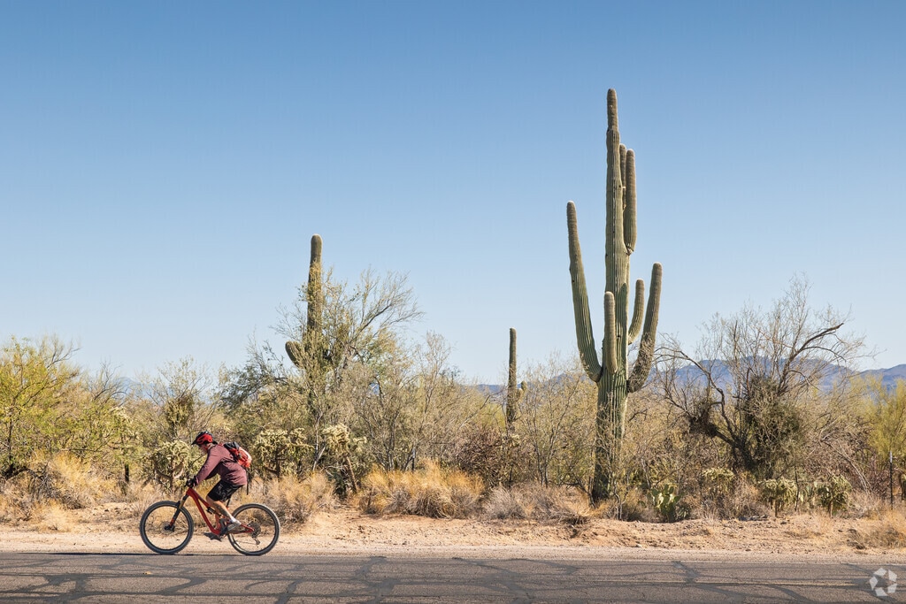 Cycling enthusiasts will love the many trails near Heritage Highlands at Dove Mountain.