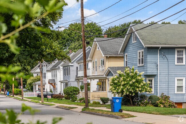 Homes in Roberts include workers cottages with private driveways.