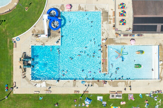 Residents frequently cool off on hot summer days in Lehighton at the community pool at Baer Memorial Park.