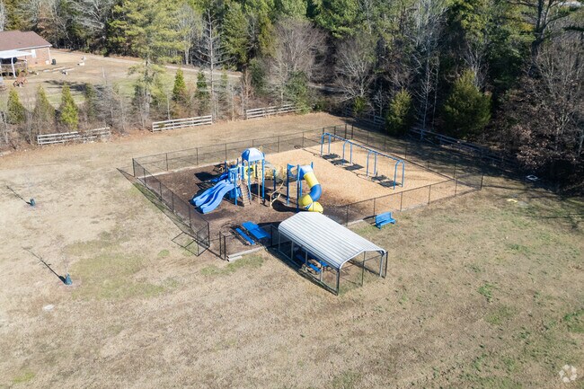 Playground for children at Hurley Elementary School.