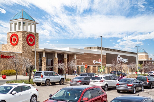 Locals can shop at Target in the Westcliff and Cambridge neighborhood in Westminster, Colorado.