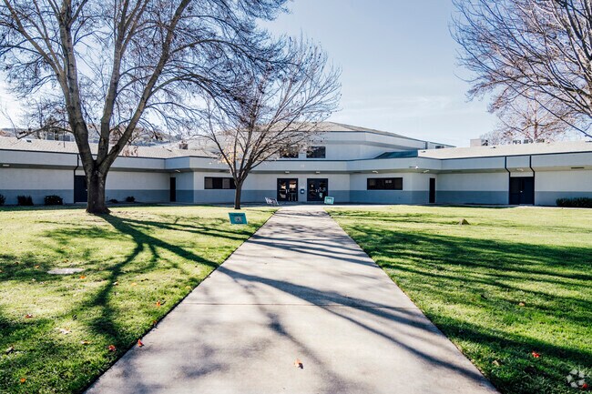 The front building of Martin Murphy Middle School in San Jose, California.