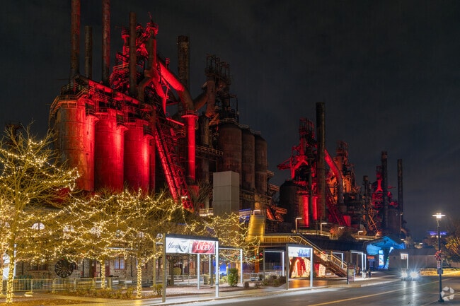 The Steelstacks in Bethlehem is the largest revitalized brownfield site in the country.
