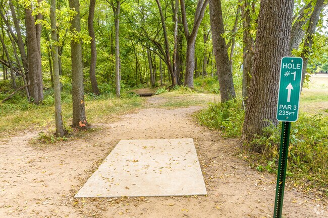 The disc golf course at Lew Clarkson Park attracts players from all over the metro.