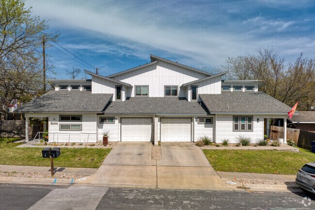 Duplexes are seen throughout Walnut Creek Greenbelt.