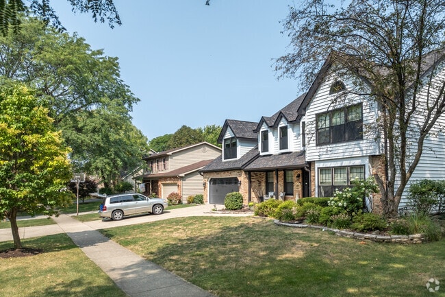 You will see a number of beautiful custom built homes in the Farmington neighborhood.