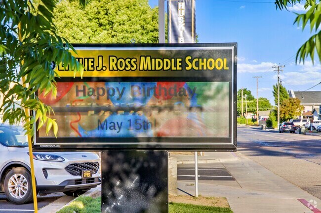 Emile J Ross Middle School in Hughson, Ca.