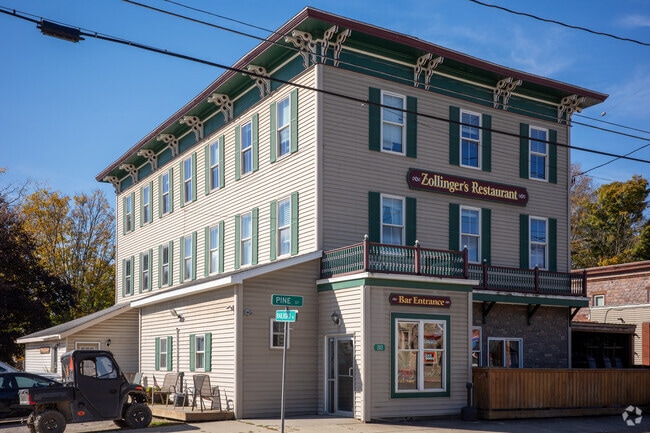 Zollinger's Restaurant sits within the South Dayton Hotel, maintaining its historic charm while adapting to modern dining trends.