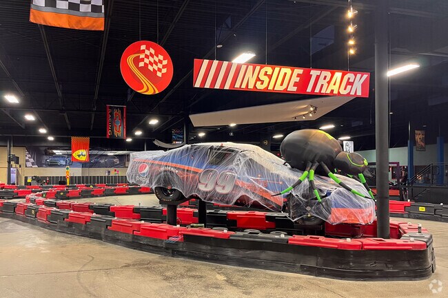 WEB Extreme Entertainment complex has a go-cart track inside.