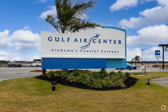 Gulf Shores International Airport has commercial flights in the summertime.