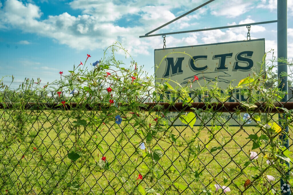 Enjoy the nature around the athletic fields at Mobile County Training Middle School.