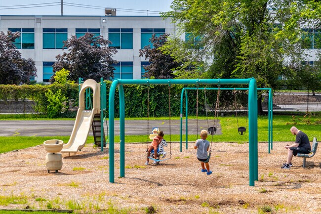 Let the kids tire out on the jungle gym and swing set at Tony Daliessio Park  in Eddystone.