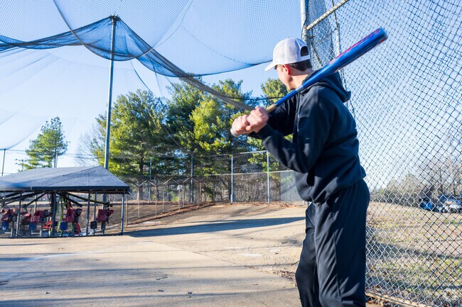 The batting cages at Windy Hill Golf Course are a popular favorite with locals.