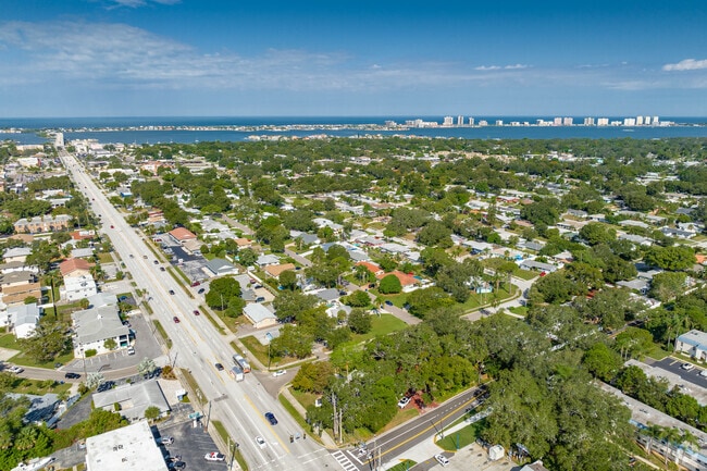 The Gulf awaits with aqua blue water, and is a short drive from Belleair Bluffs.