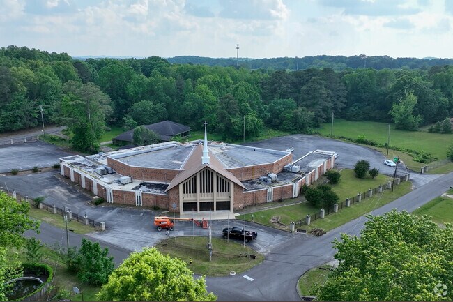 New Jerusalem Christian School has plenty of green space for children to play.