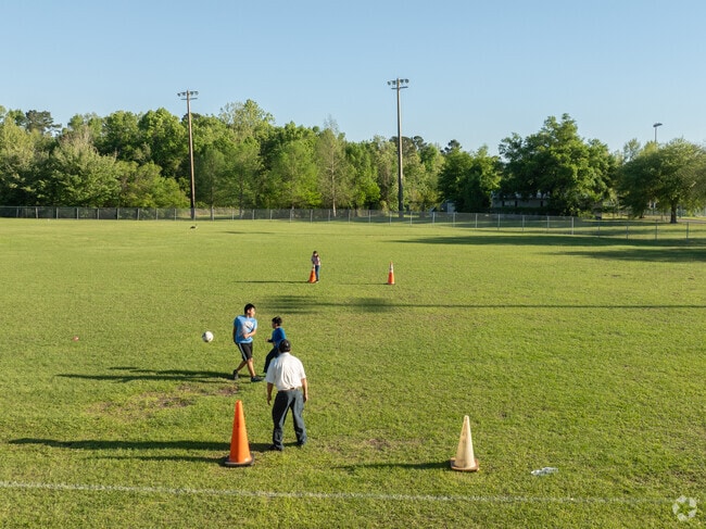 Biscayne/Turtle Creek is full of wide-open fields for impromptu soccer games.