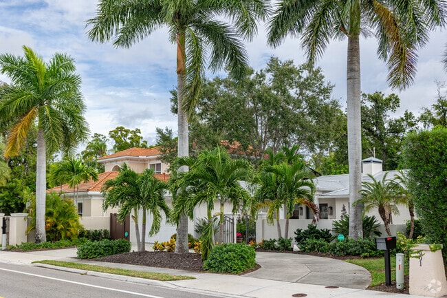 Homes in Downtown Sarasota span Mediterranean to contemporary styles.