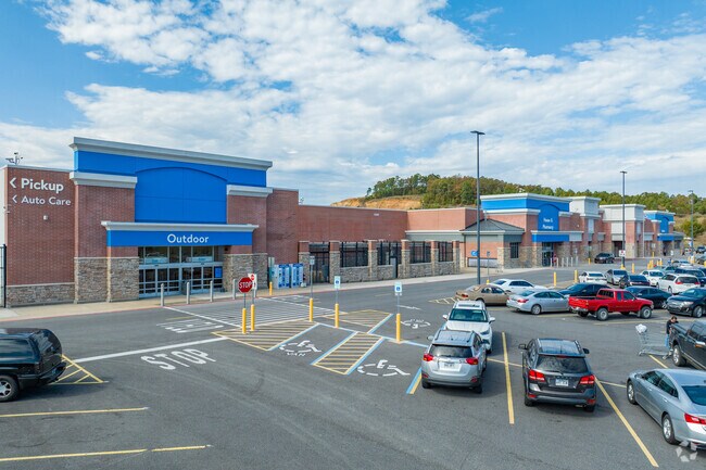 Walmart in nearby Maumelle is Morgan's nearest big box store.