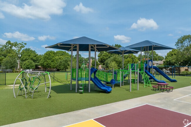 Take a swing between classes. at University Park Elementary in Dallas, TX.