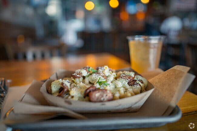 Six Capital Brewing In the inviting and quiet Horseshoe Park, Aurora, Colorado.