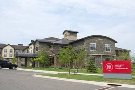 The main building for the HOA. Lobby, package pickup, fitness center, business center, and party center.