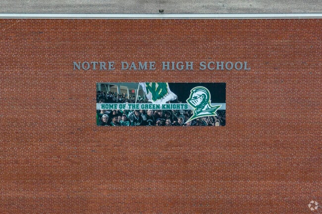 Notre Dame High School on 1 Notre Dame Way in West Haven, CT.