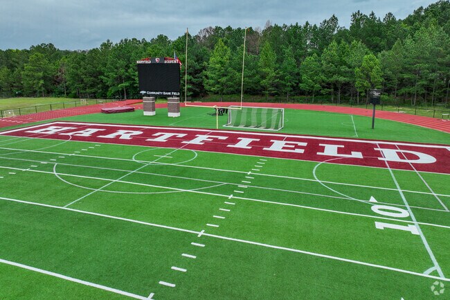 Hartfield Academy has multiple athletic programs.