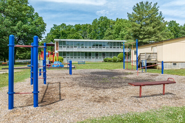 Kirkman Park Elementary has several playgrounds for students to enjoy.