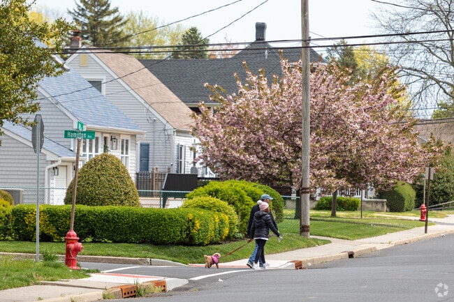 Most streets have sidewalks which are perfect for walking the dog in Spring Lake Heights.