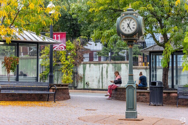The Lancaster Bus Depot is just a few blocks north of Churchtowne with lines through the city.