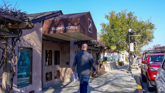 Plumed Horse is a popular restaurant in the Saratoga area.