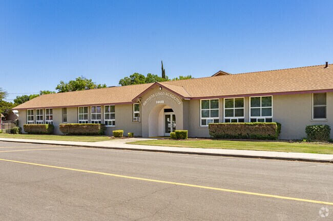 The Armona Union Academy offers an option for students to attend for their education.