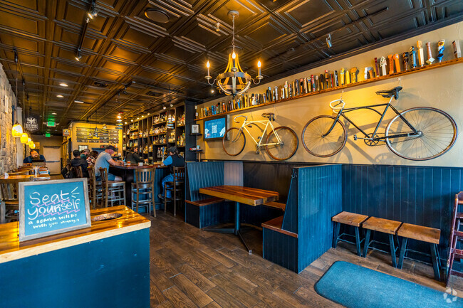 Grab dinner and a cold beer at William Oliver's Publick House in Meadows East.