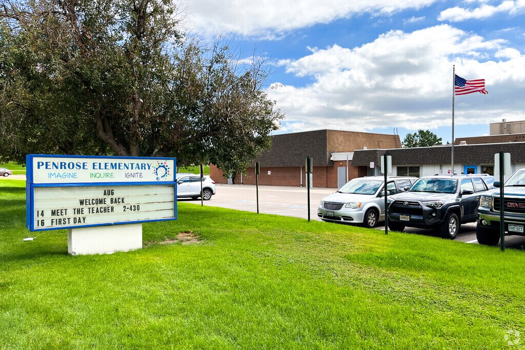 Penrose Elementary School is located next to Penrose Park.