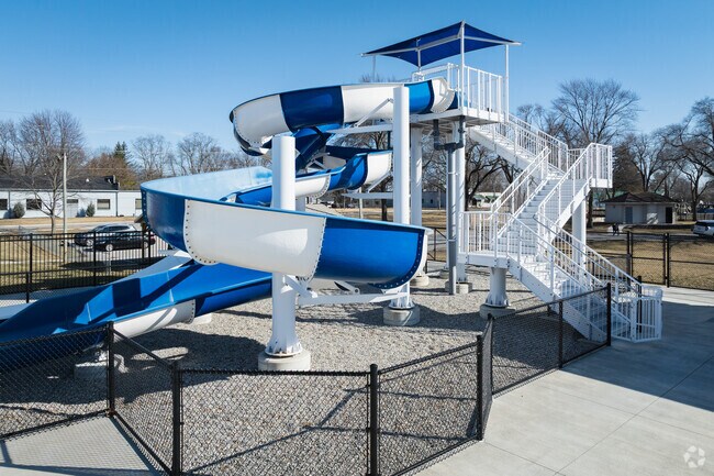 The Napoleon Aquatic Center is the place to be on a hot summer day with its public pool and water slide.