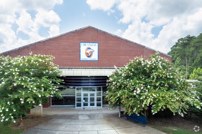 Orange Middle School located in Hillsborough, NC is home to the Chargers.