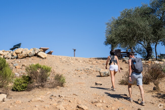 Double Peak Regional Park’s trails climb to the northern mountains in San Elijo.