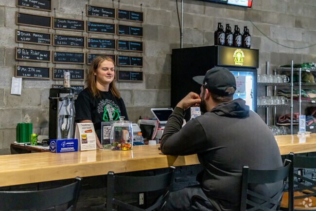 Tombstone Brewery hosts a variety of evening tournaments and food trucks in Harrison Township.