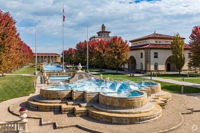 Unity Village landscaping adds beauty to every street.