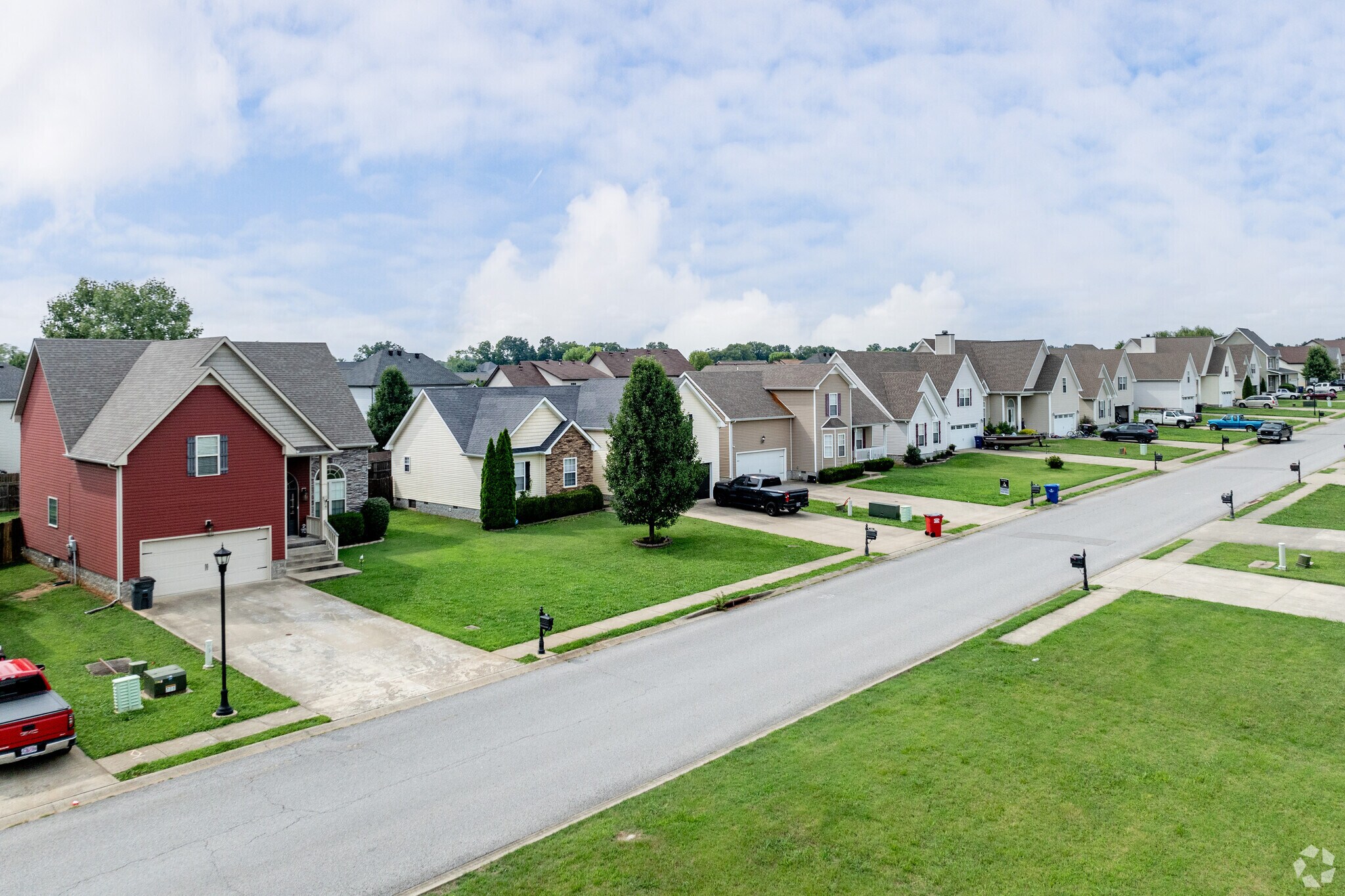 Crosswinds ia a walker friendly neighborhood.