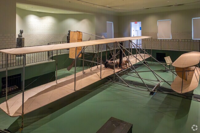 University Park is home to the original Wright brothers' plane at Carillon Historical Park.