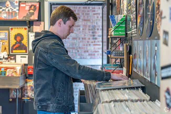 Purple Dog Records is a family-owned record store that has been in Naperville since 2014.