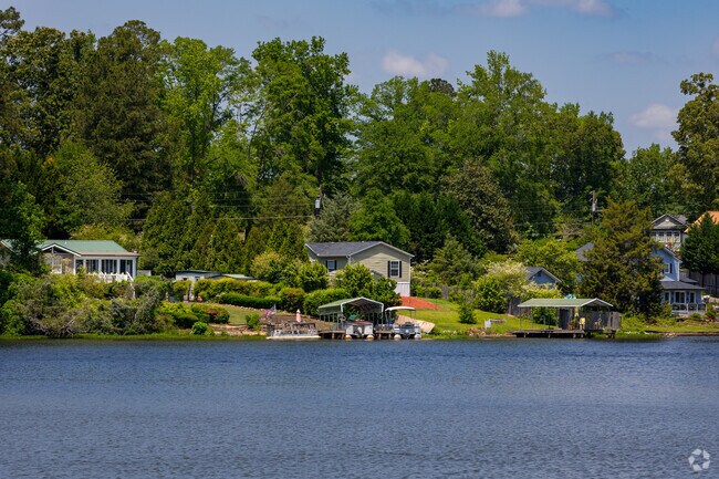 Lakeside living in Towaliga Shores offers peaceful views and easy access to the water.