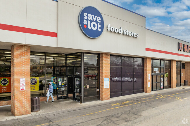 Many residents of Linwood buy their groceries at Save a Lot food store located on Livingston Avenue.