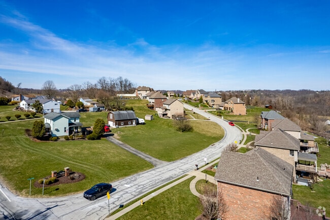 Luxury homes are tucked away in Jefferson Hills.