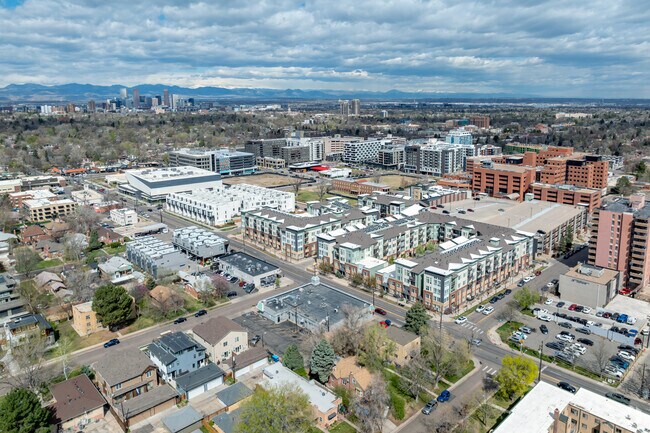 9+CO is a commercial district in Hale with shops, storefronts and newly developed apartments.