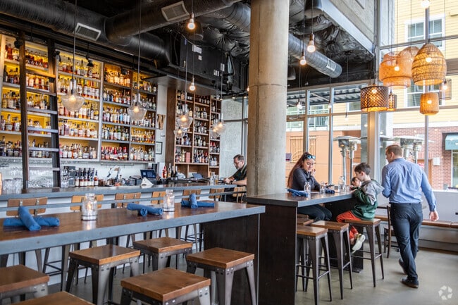 Go for a culinary adventure at Woodblock in Downtown Redmond.